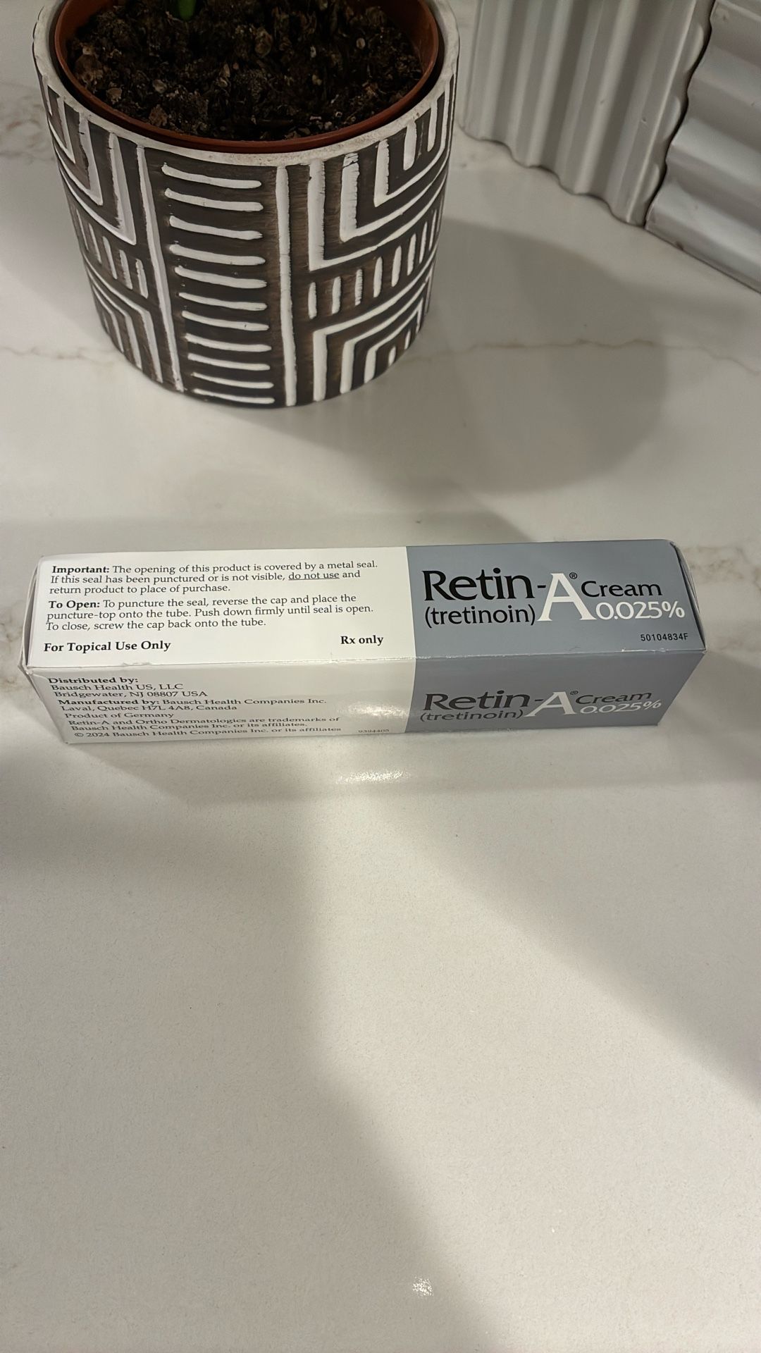 Retin-A cream 0.025% Prescription Grade