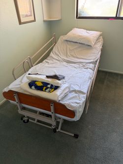 Fully electric hospital bed