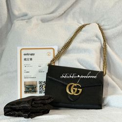 Gucci Marmont Chain Wallet(MODERN CLASSIC)