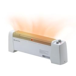 Comfort Zone 1500W Convection Baseboard Heater with Built-In Thermostatic ,
