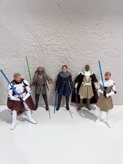 Back series Jedi figure lot