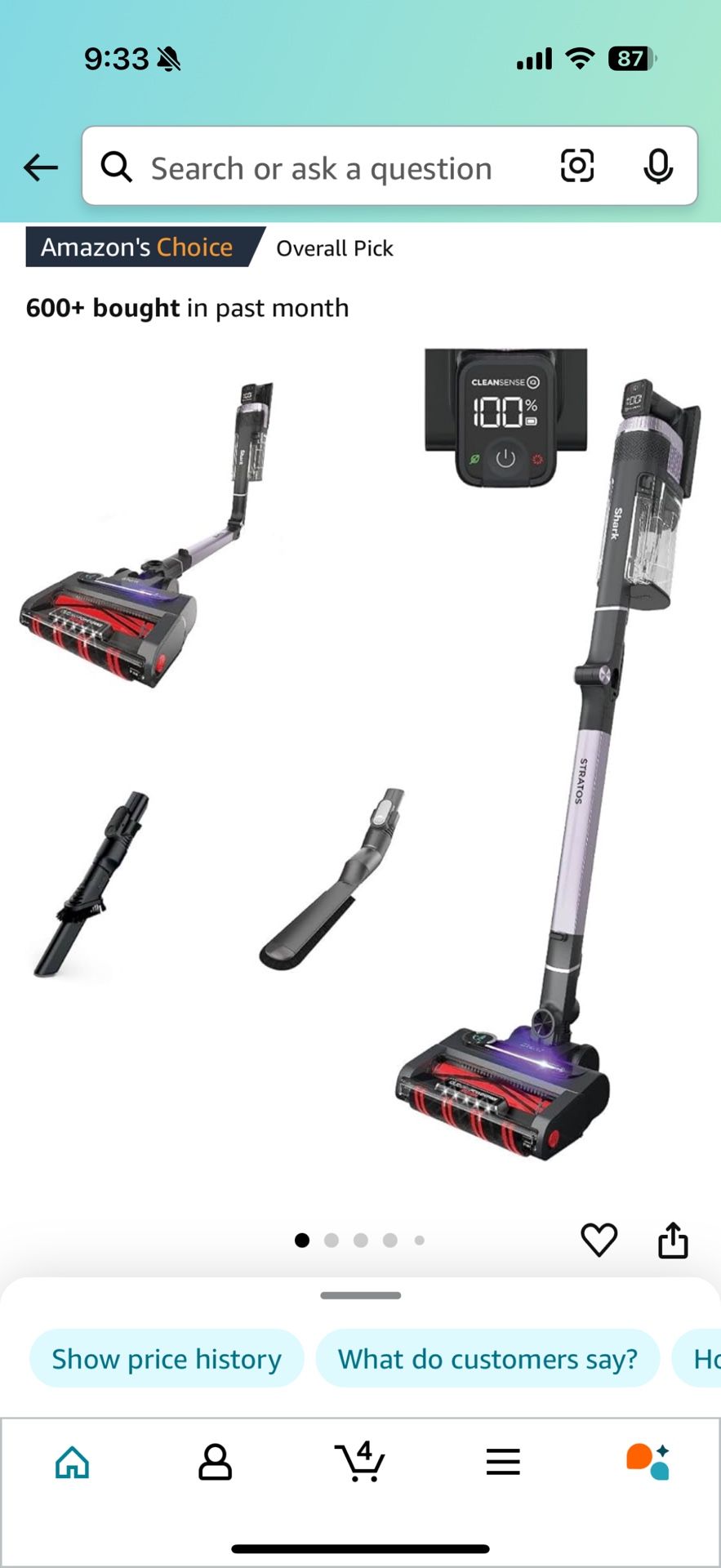 Shark Stratus Cordless Vacuum BRAND NEW