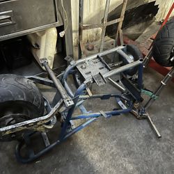Mini Motorcycle Frame With Tires