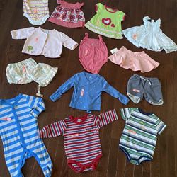 6 for $15 SALE  Assorted Baby Clothing Sizes 3-6 Month