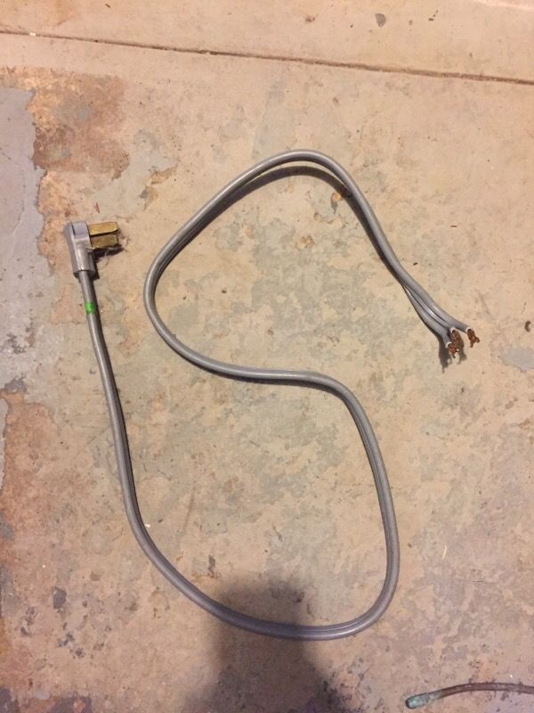 Brand-new 6 foot dryer cord