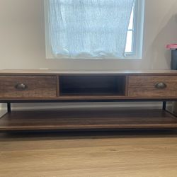 Entertainment Center Console Table 