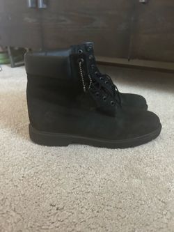 Black timberlands size 12
