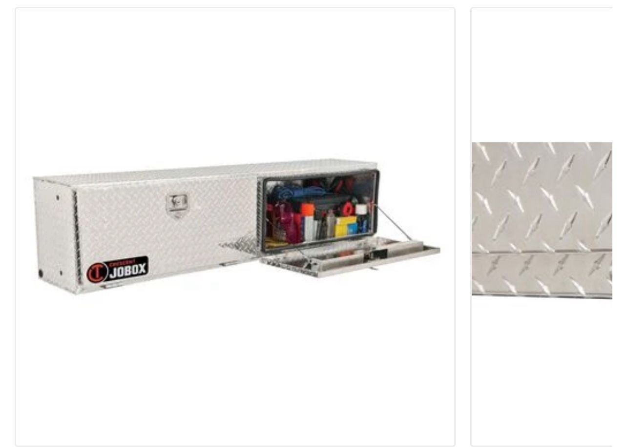 Jobox Aluminum Topsider Truck Box (2 Boxes)