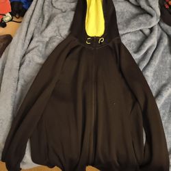 Black And Neon Green Jacket 