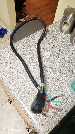 Power cord for dryer