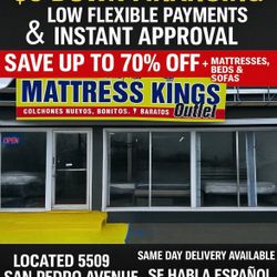 Unbeatable Mattress Deals And New! Why Pay Thousands When You Can Have For Up To 70% Off Retail. No Fees, No Commissions ⭐️ $0 Down Financing 