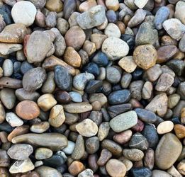 Shine Landscaping Stone - 1 in. to 3 in. Medium - Natural River Rocks