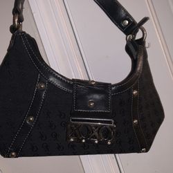 XOXO Mini Black Handbag 