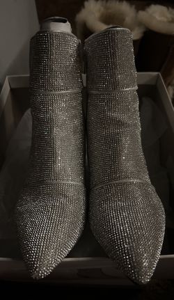 Sequin Boots