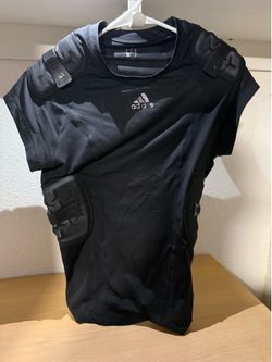 Adidas football compression padded shirt
