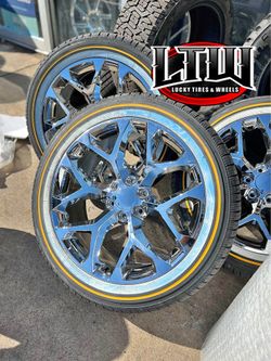22' WHEELS VOGUE TIRES