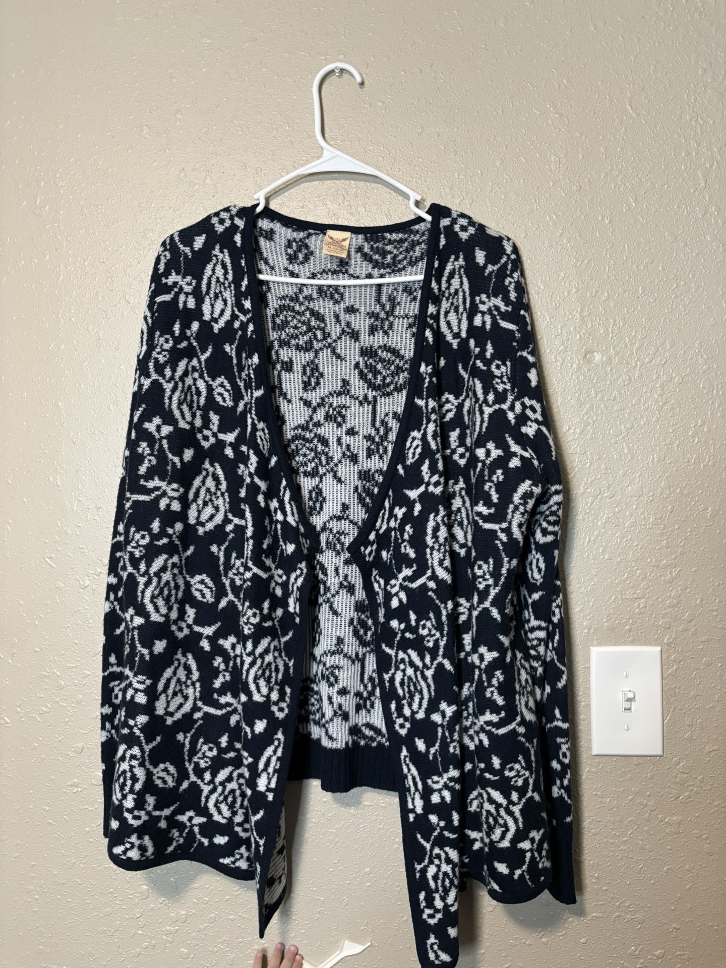 Navy Blue Cardigan 