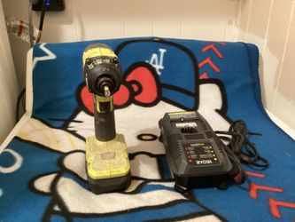 Ryobi Drill With Charging Station
