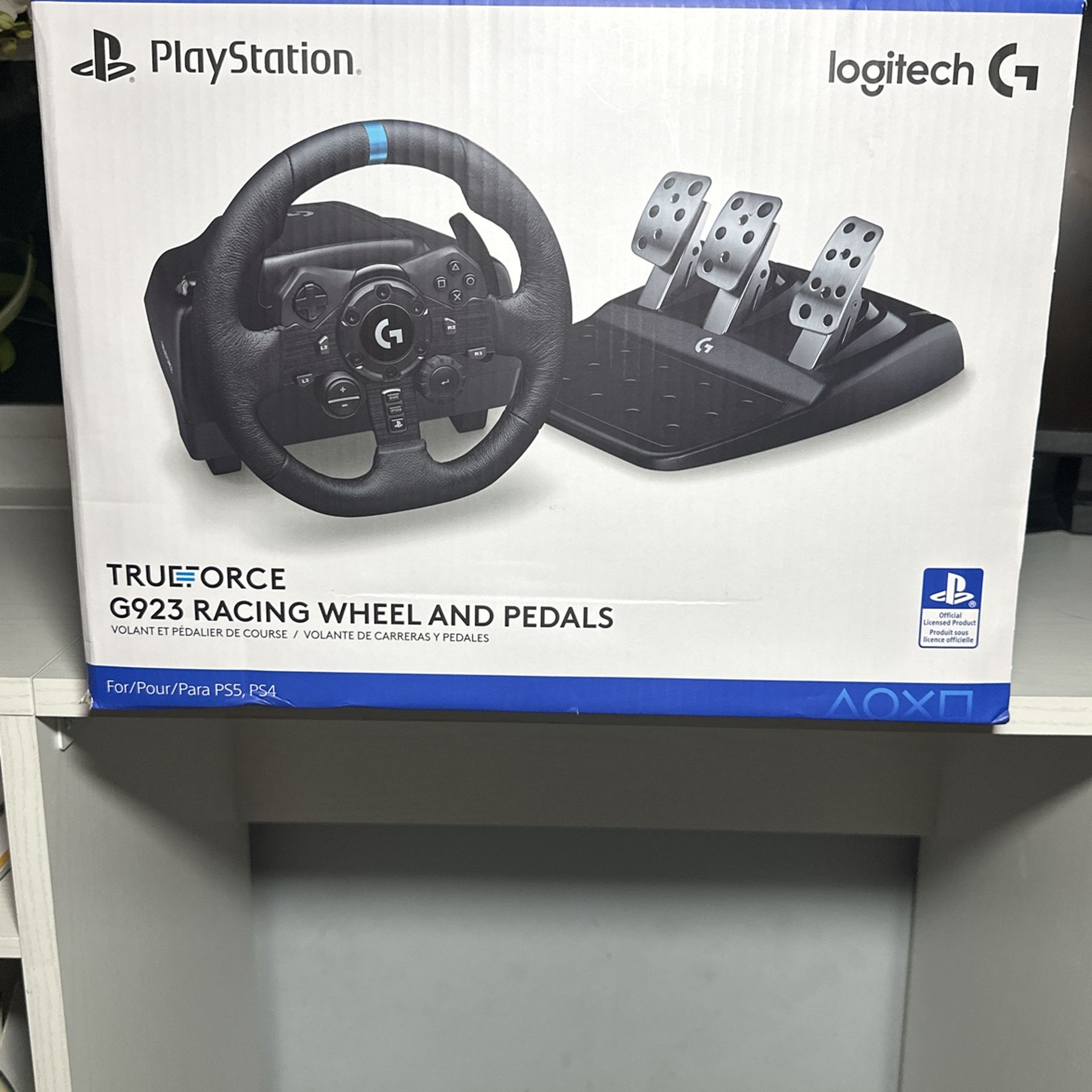 Logitech PlayStation Racing Wheel And Pedals