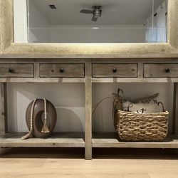 72” Entryway Console