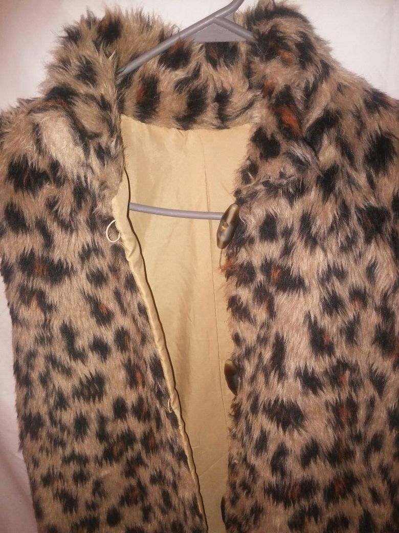 Fuax fur vest ( Hand Made )