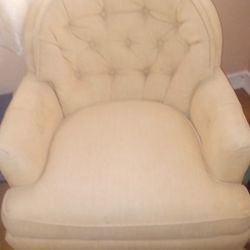 Vintage White Chairs (2)
