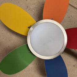 Colorful Ceiling Fan – Great Condition!
