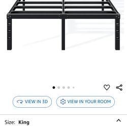 Metal Bed Frame King Size
