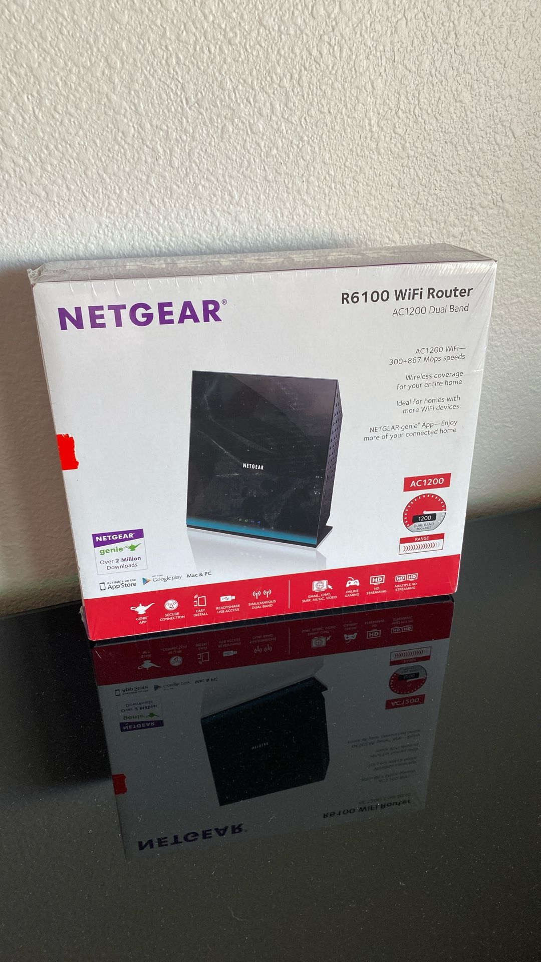 Netgear R6100 WiFi Router AC1200 Dual Band