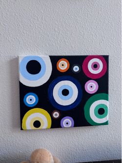 Evil eye painting