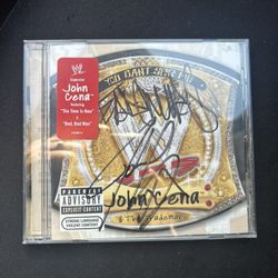 John Cena Autographed You Can’t See Me Album CD