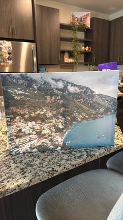 Italian summer Canvas picture