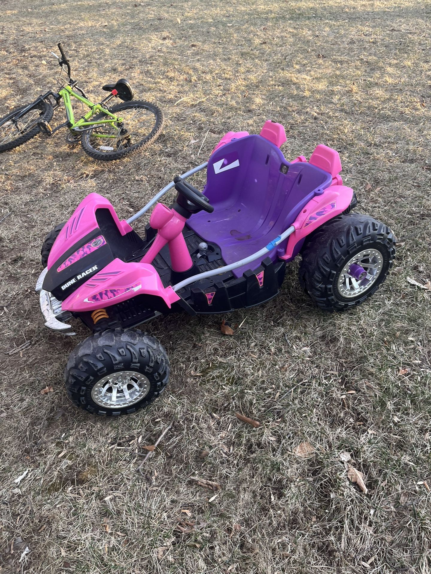Power Wheels -pink And Purple