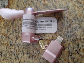 Soft Surroundings Cell Phone Fan