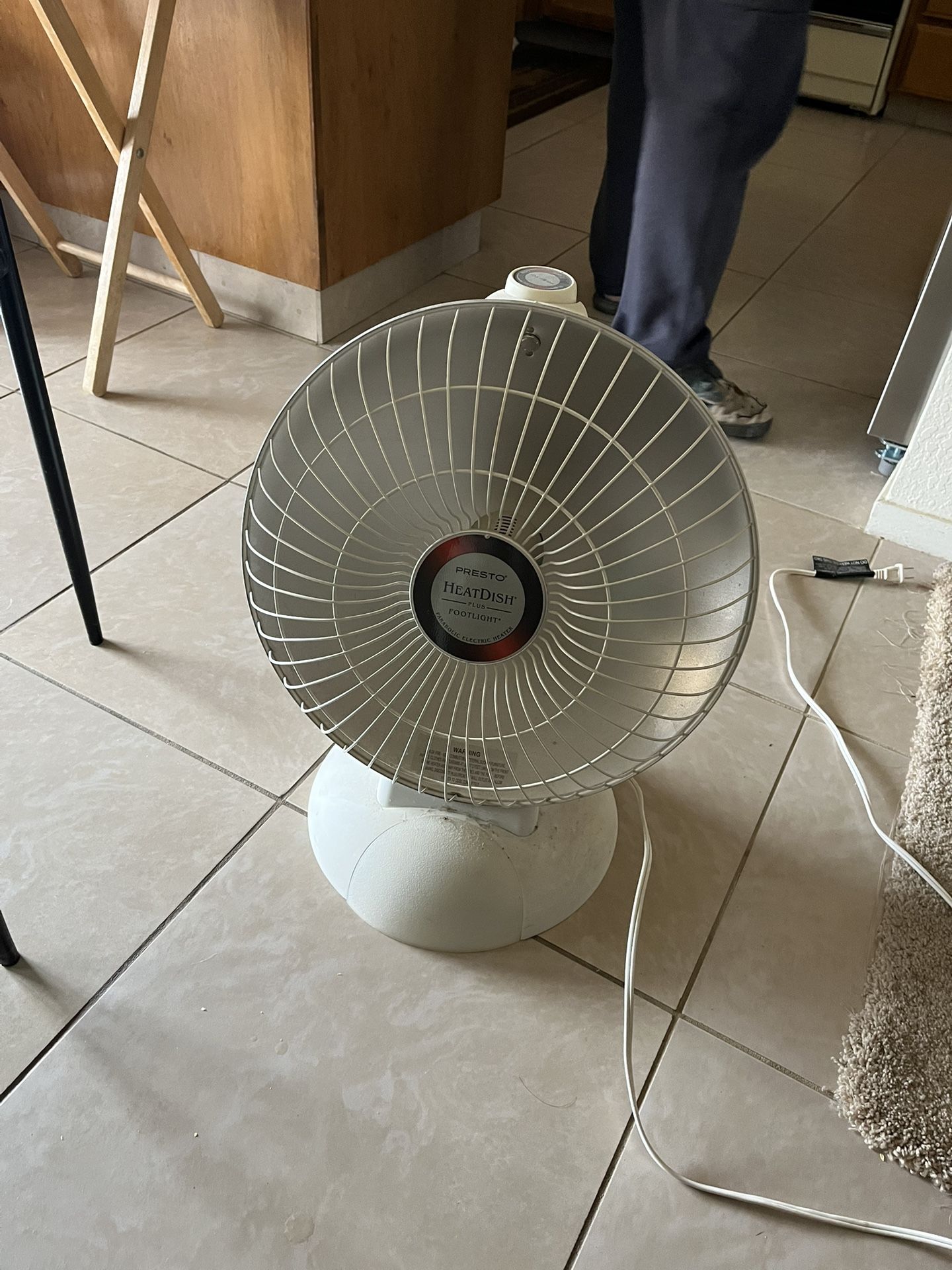 Radiant Dish Heater Space Heater