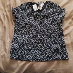 Brittany Black Blouse
