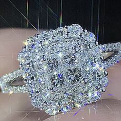 Ladies sterling silver Ring 8-10