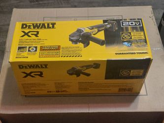 NEW DEWALT XR ANGLE GRINDER 4.5"