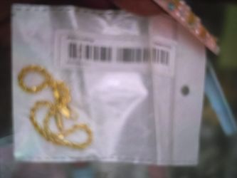I gold Rope Chain Bracelet for sale