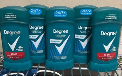 Degree deodorant $15