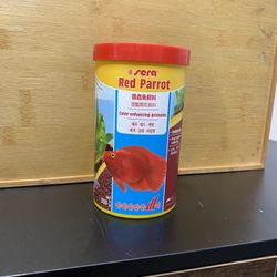 Red Parrot Color Enhancing Fish Food