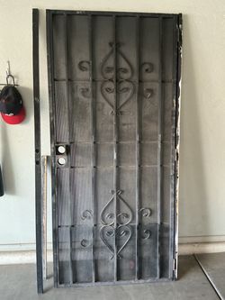 Used 36 x 80 security door