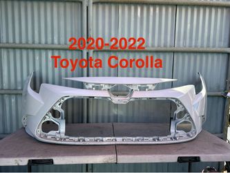 2020-2022 Toyota Corolla front bumper oem