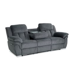 Recliner Sofa With USB, USB-C Ports