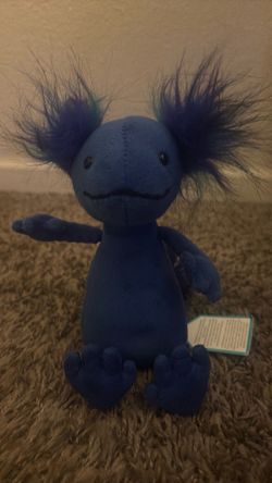 Blue axolotl jellycat