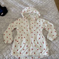 Strawberrys Windbreaker Jackets Girls 