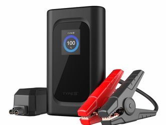 TYPE S Portable Jump Starter & Power Bank w/ Powerguide Assistance & Flashlight