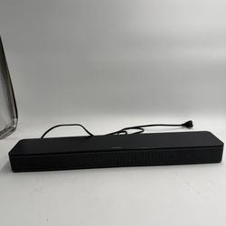 Bose Soundbar Black Powers on No Remote – See Photos, slightly dented As-Is