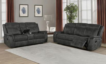 New Recliner Sofa and Love Seat Both On Sale Now dont Miss
