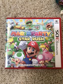 Mario party star rush 3ds